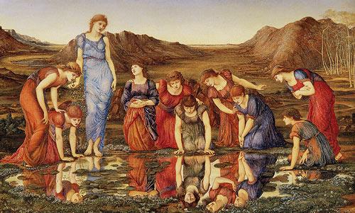 The Mirror of Venus, Sir Edward Burne-Jones